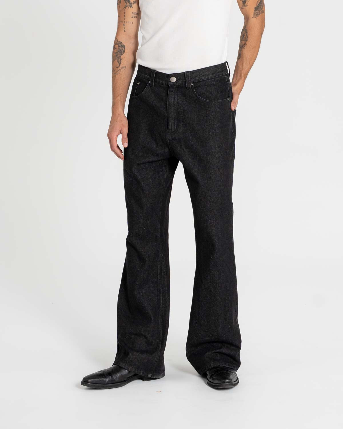 Bootcut Jeans Black